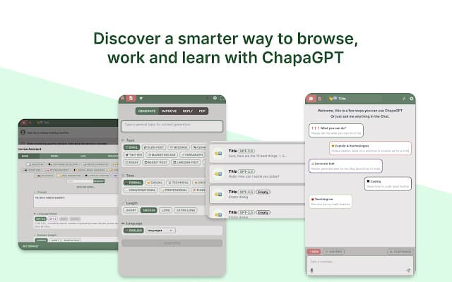 Discover ChapaGPT, Your AI Personalized assistant